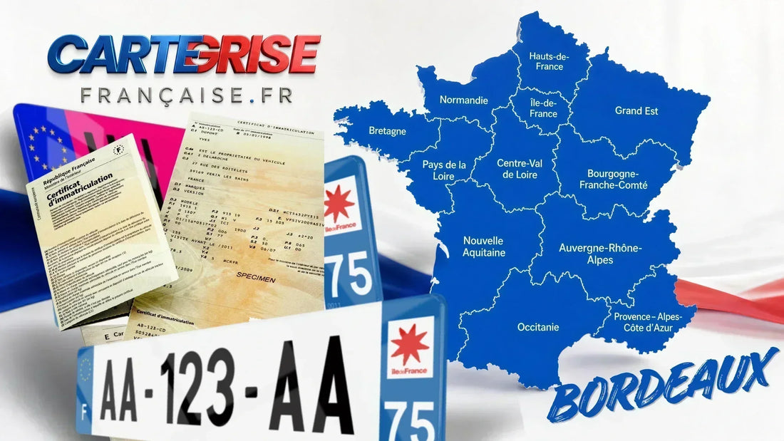Carte grise à Bordeaux 2026 : prix, démarches et délais  —  en ligne Nouvelle-Aquitaine 2026