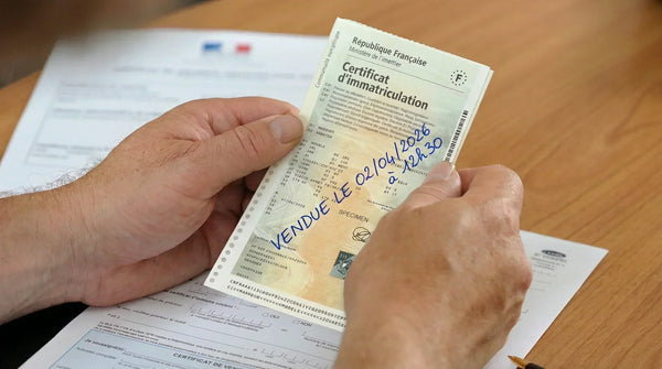 How to cross out a car registration certificate when selling a car?