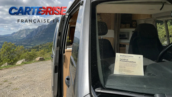 Carte grise camping-car et van aménagé 2026 : genre VASP, démarches et particularités