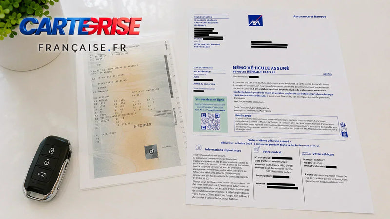 Carte grise et assurance 2026 : dans quel ordre, et quelles obligations ?
