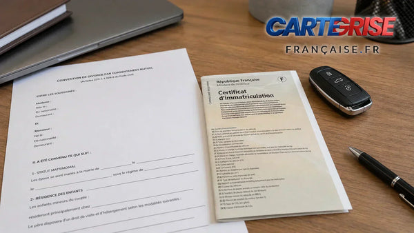 Carte grise et divorce 2026 : que faire en cas de séparation ou de PACS rompu?