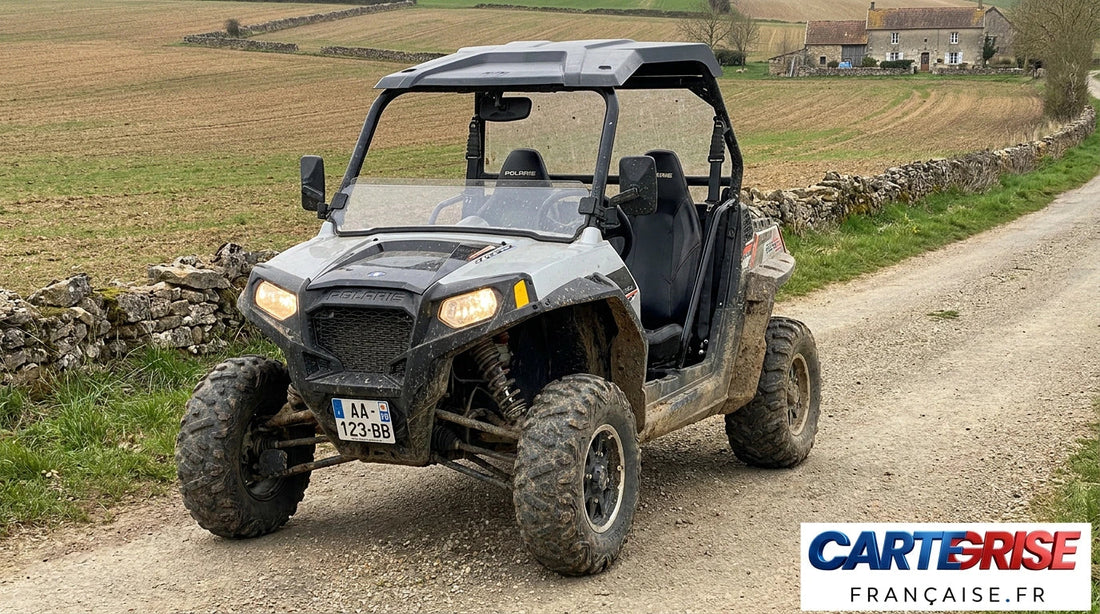 Quad homologué route sur chemin — carte grise quad SSV 2026 homologation T3 T4 démarches France