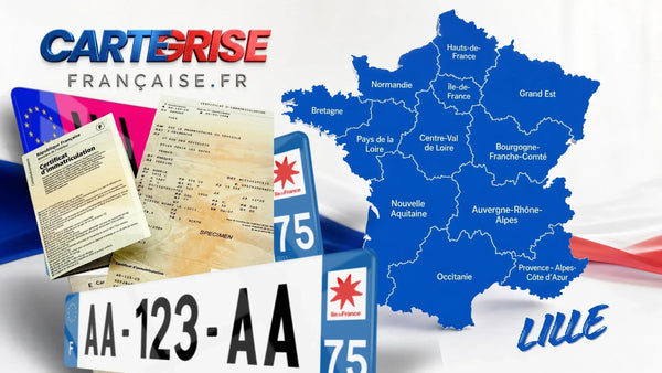 Carte grise à Lille 2026 : prix, démarches et délais (guide complet)