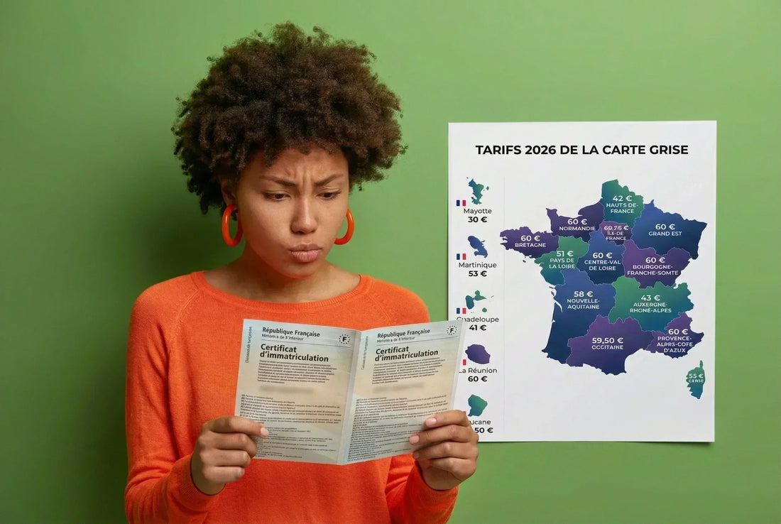 Prix carte grise 2026 : combien ça coûte vraiment ?