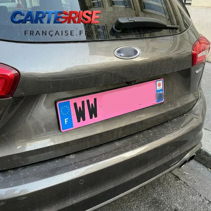 Plaques WW roses 2026 : ce qui change et qui est concerné