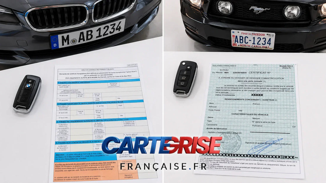 Quitus fiscal ou dédouanement 2026 - lequel demander selon le pays d'achat de votre véhicule