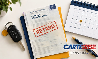 Carte grise en retard : comment préparer sa régularisation en 2026 ?