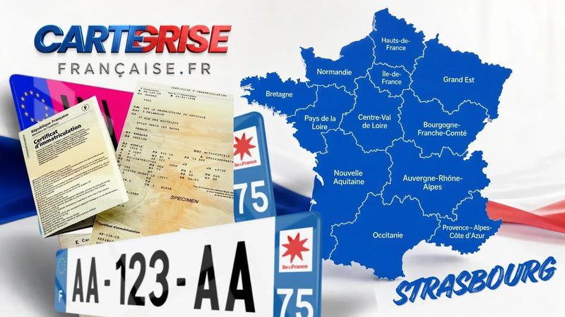 Carte grise à Strasbourg 2026 : prix, démarches et délais (guide complet)