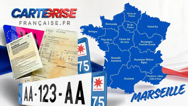Carte grise à Marseille 2026 : prix, démarches et délais (guide complet)