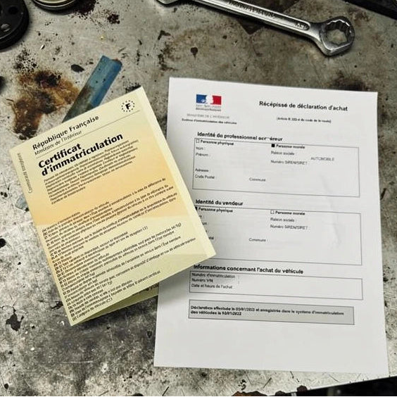 declaration d'achat. DA. Professionnel 