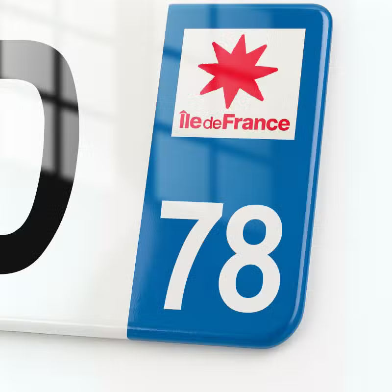 Plaques d'immatriculation