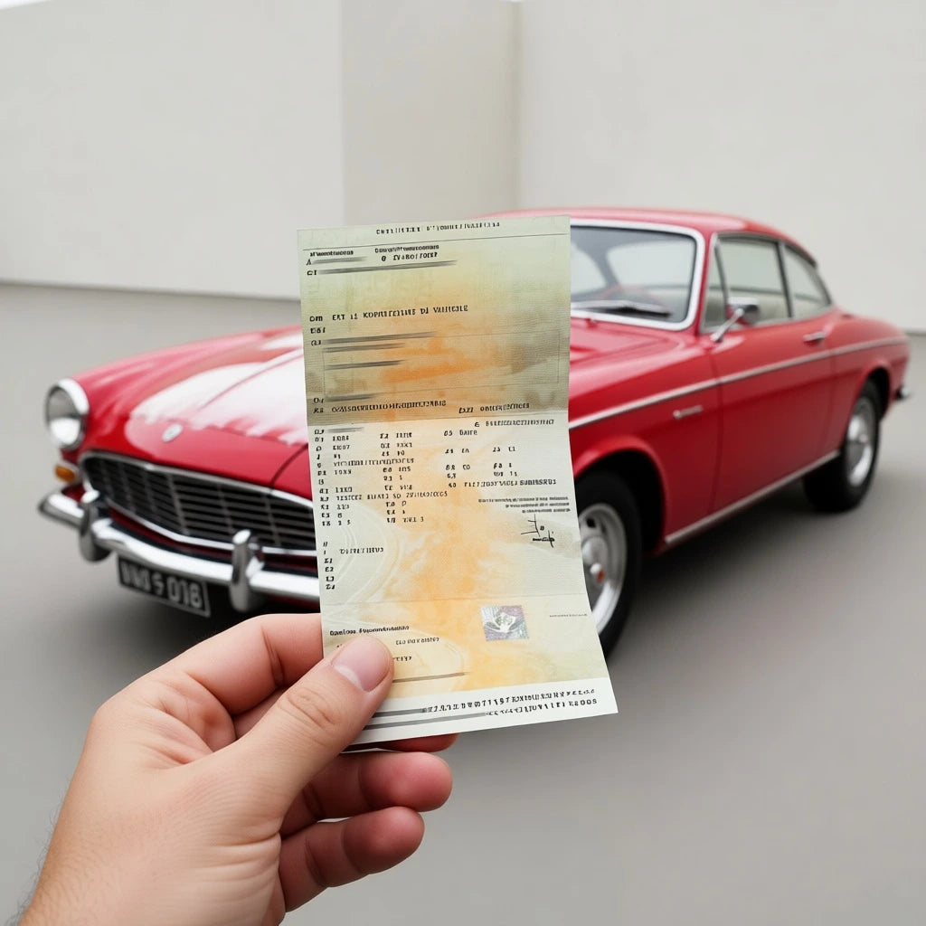 demande de carte grise pour vehicule de collection