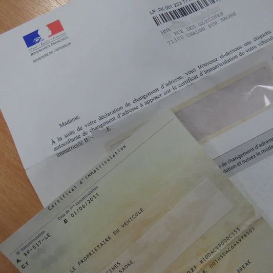 changement d'adresse carte grise