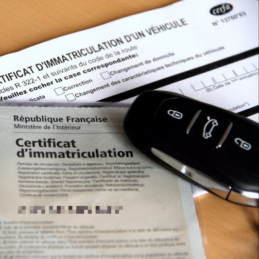 Carte grise Véhicule Neuf France